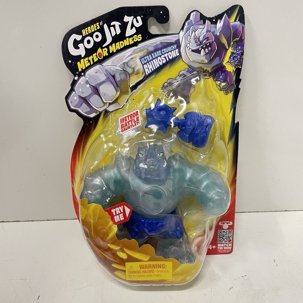 Rhinostone Heroes of Goo Jit Zu Meteor Madness Ultra Rare Crunchy Chase 2025 NEW